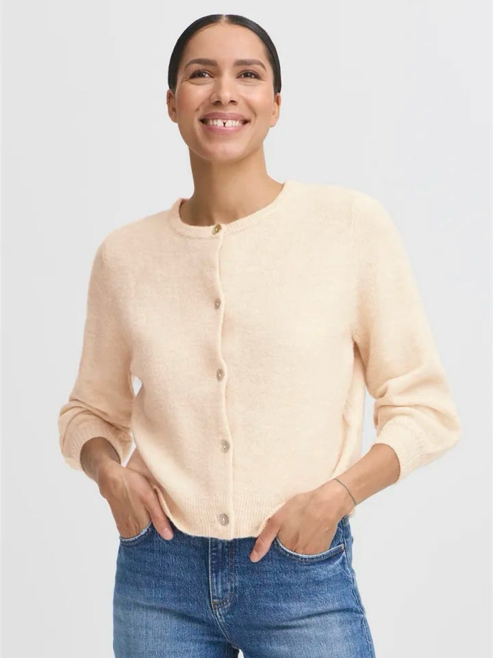CARDIGAN BYNIMMA OATMEAL MELANGE