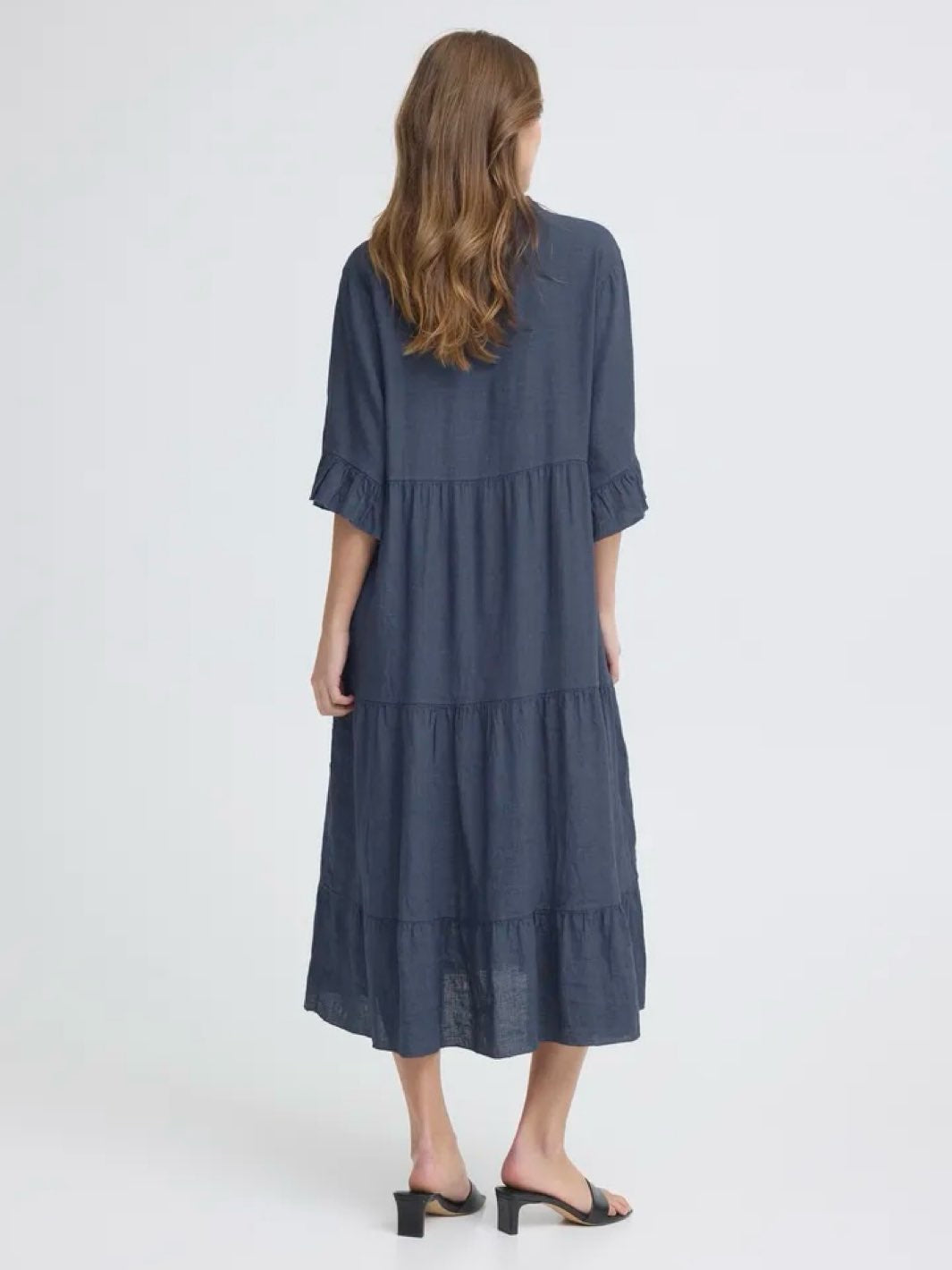 LIN KJOLE SBFONTANELLE NAVY