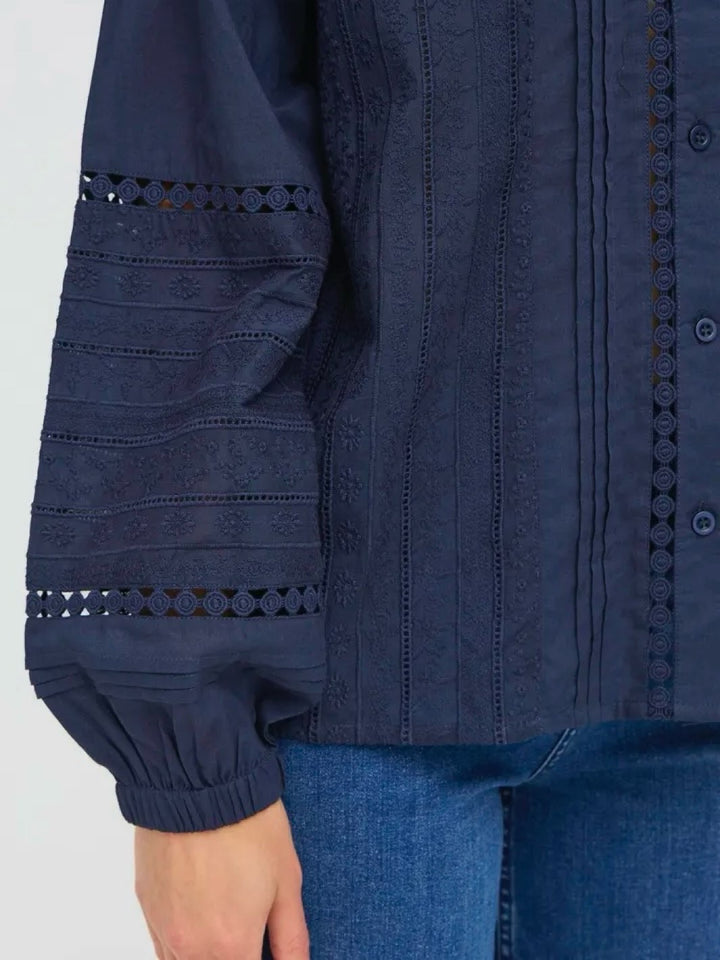 SKJORTE FRJIKE  NAVY BLAZER