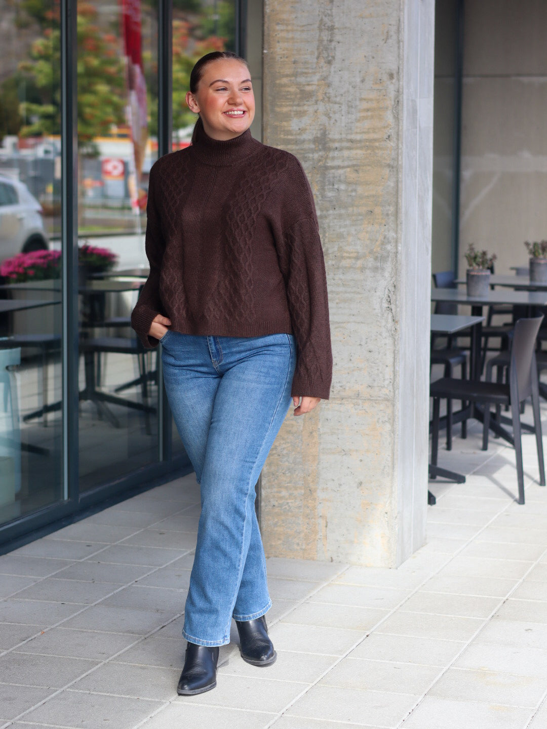 STRIKKEGENSER IHMYLLE COFFEE BEAN