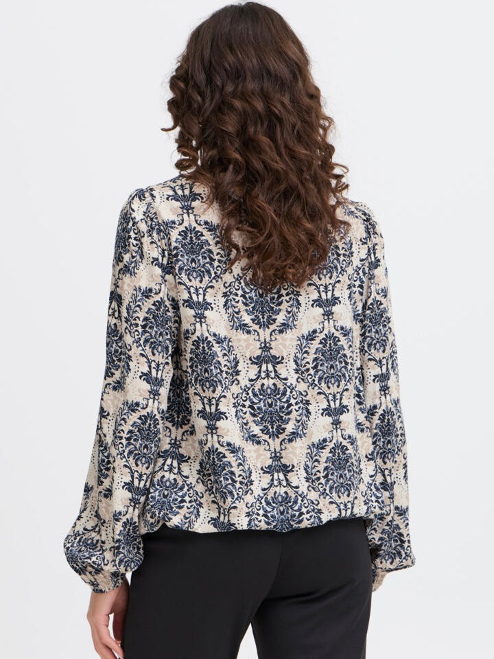 BLUSE FRFLOWY 5 NAVY