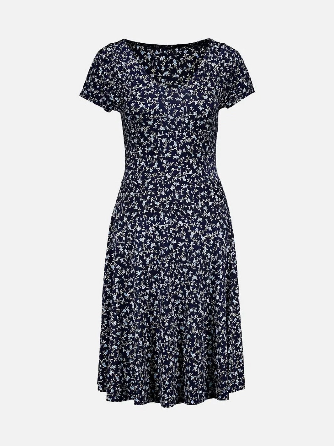 KJOLE LAETITIA KLARA NAVY/BROWN
