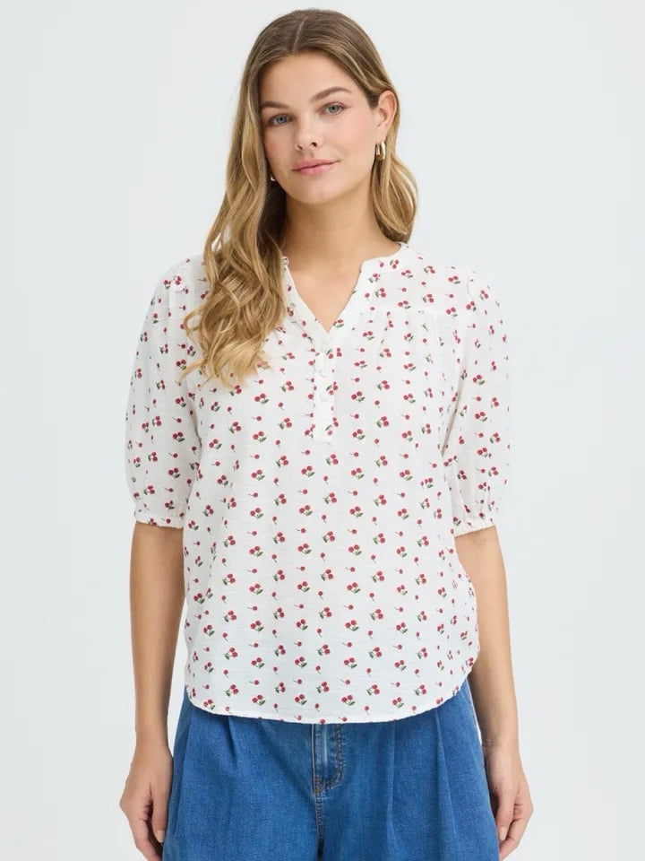 BLUSE FRBOBBI CHERRYS