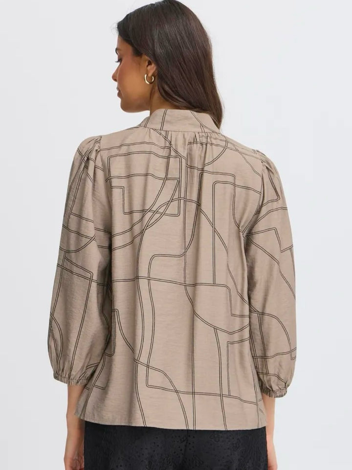 BLUSE FRDAPHNE DESERT TAUPE