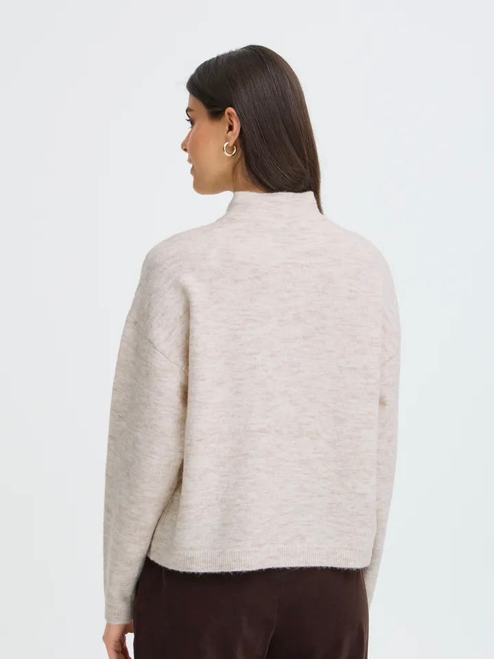 CARDIGAN FRSANNY OATMEAL MELANGE