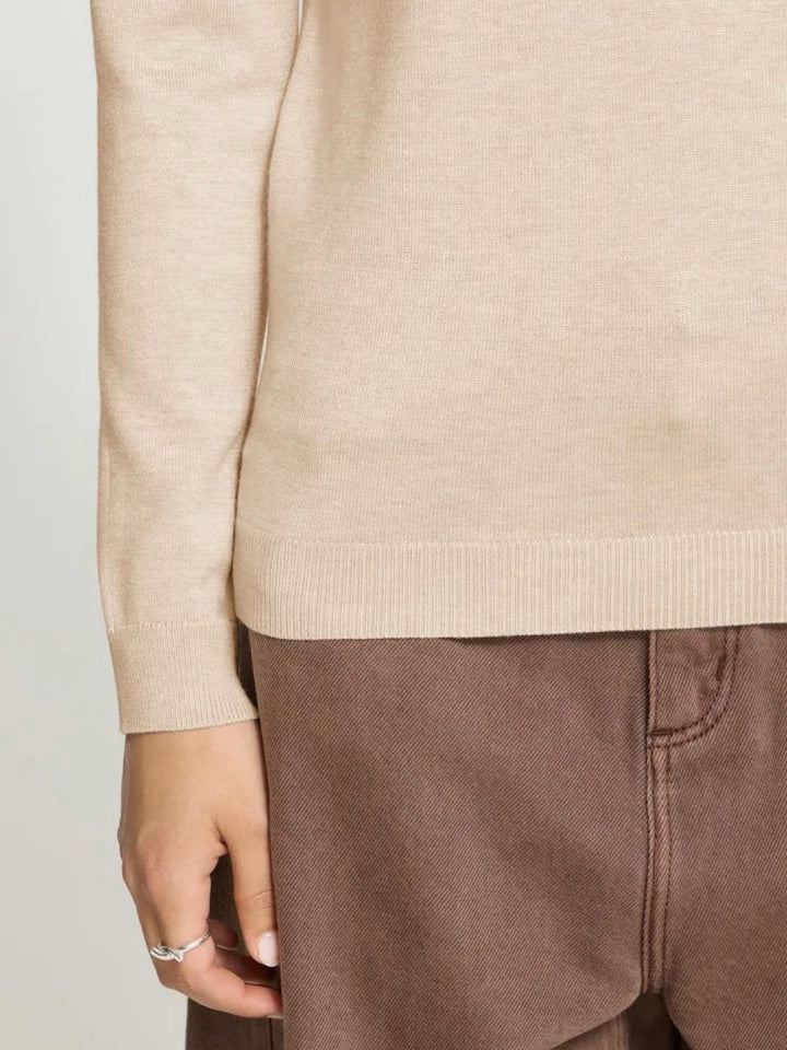 GENSER IHLULS TURTLENECK OATMEAL MELANGE