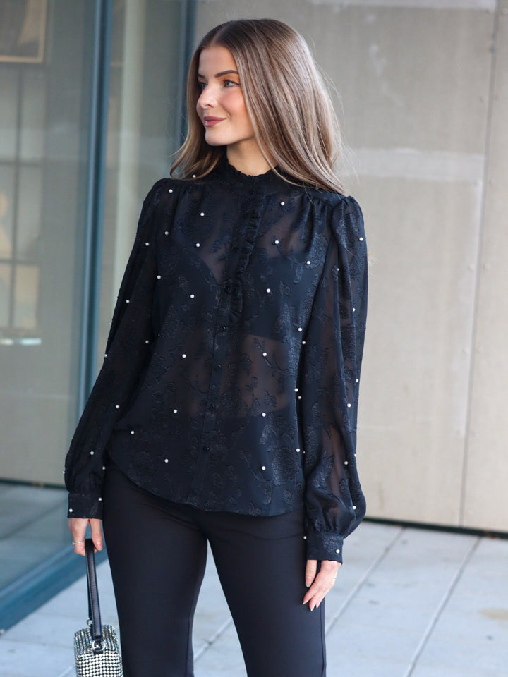 BLUSE VIRSA BLACK PEARL