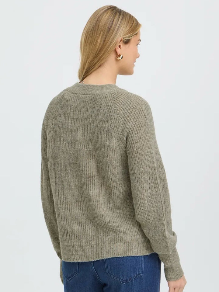 CARDIGAN FRERETTA OVERLAND TREK MELANGE