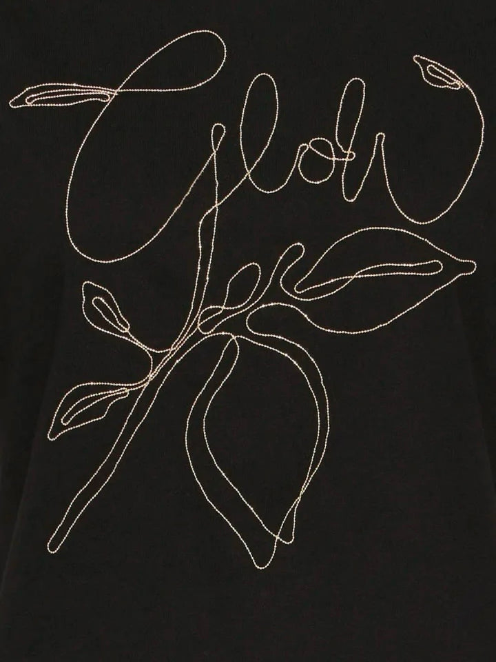 T-SKJORTE PZJULIETTE BLACK