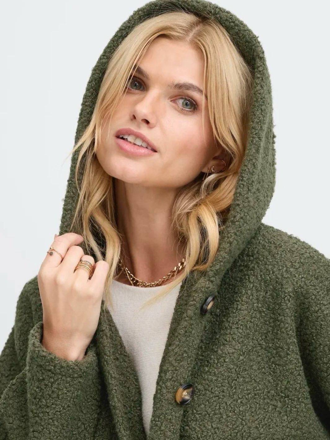 JAKKE SBCEMBER DUSTY OLIVE