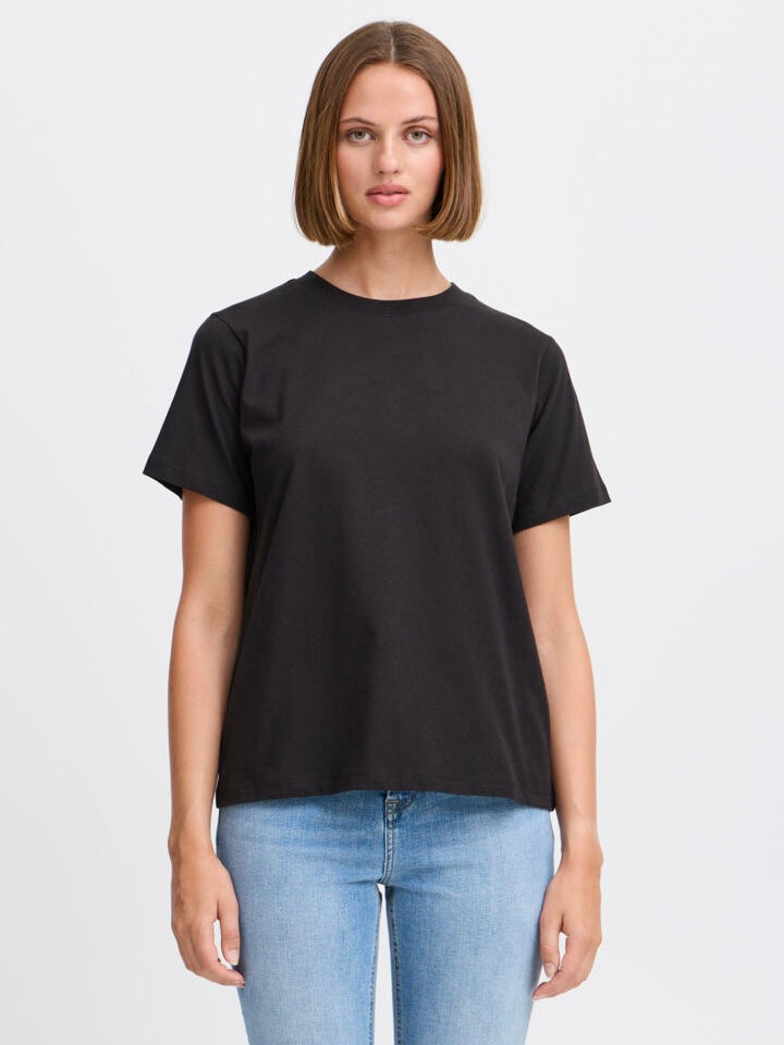 T-SKJORTE IHPALMER LOOSE  BLACK