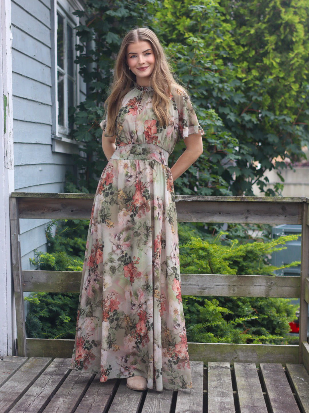 MAXIKJOLE LIANE ORCHID ARMY GREEN