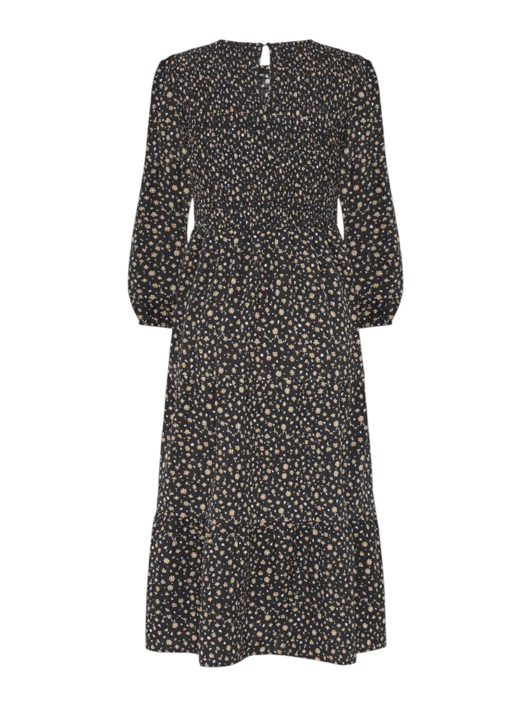 MIDIKJOLE BYXFAIZA BLACK FLOWERS