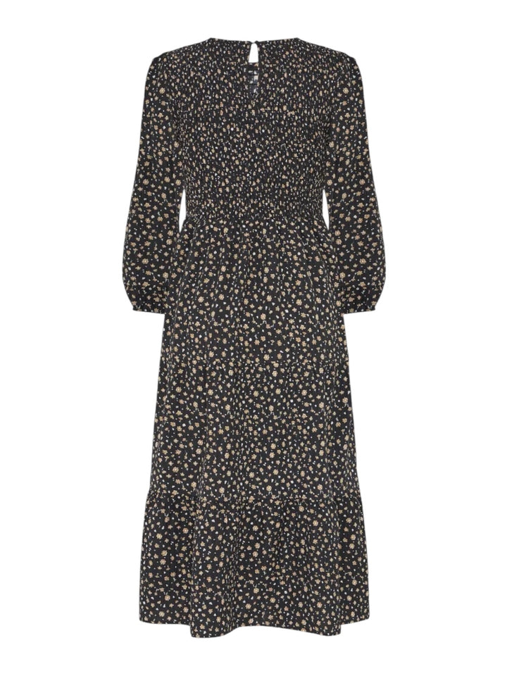 MIDIKJOLE BYXFAIZA BLACK FLOWERS