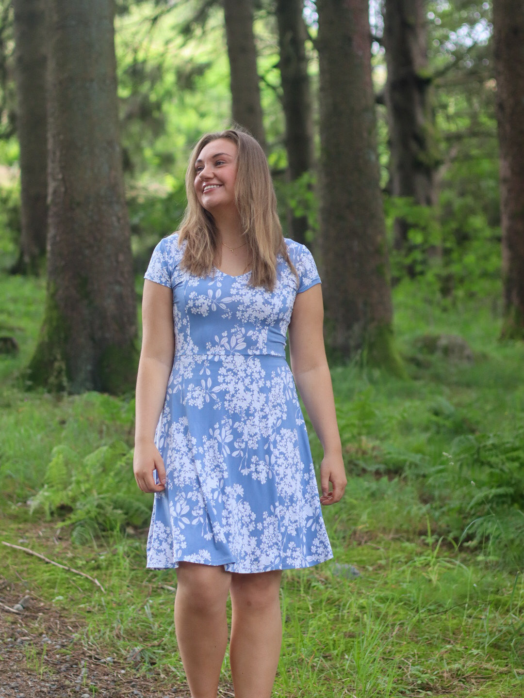 KJOLE LAETITIA DAISY BLUE