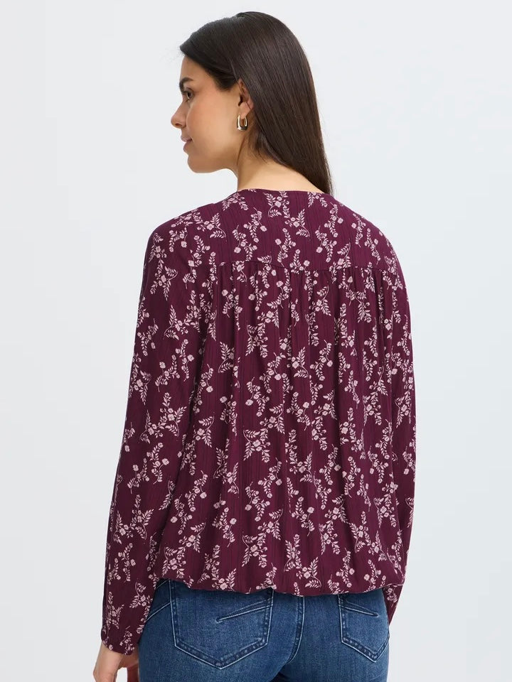 BLUSE FRMERLE FLOWER PORT ROYALE