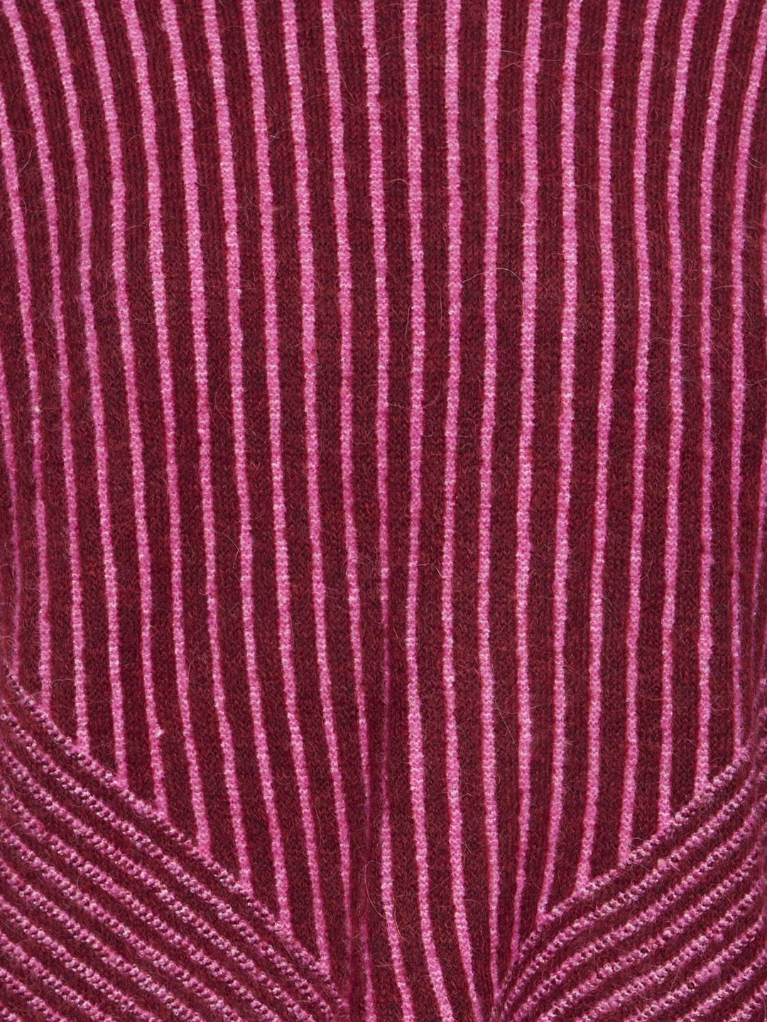 STRIKKEGENSER IHKAMARA LS STRIPE ROHDODENDRON