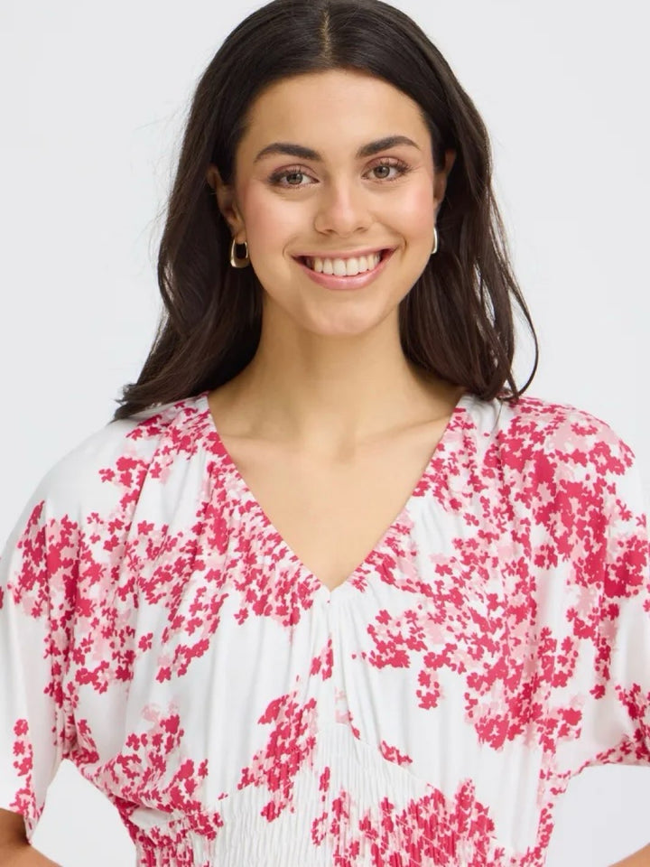 MIDIKJOLE FRAMY SOFT PETALS PINK