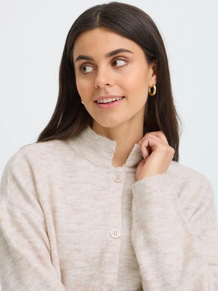 CARDIGAN FRSANNY OATMEAL MELANGE