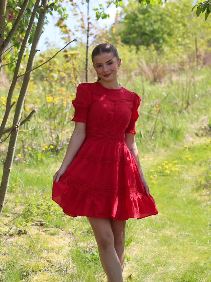 KJOLE ELOISE UNI RED