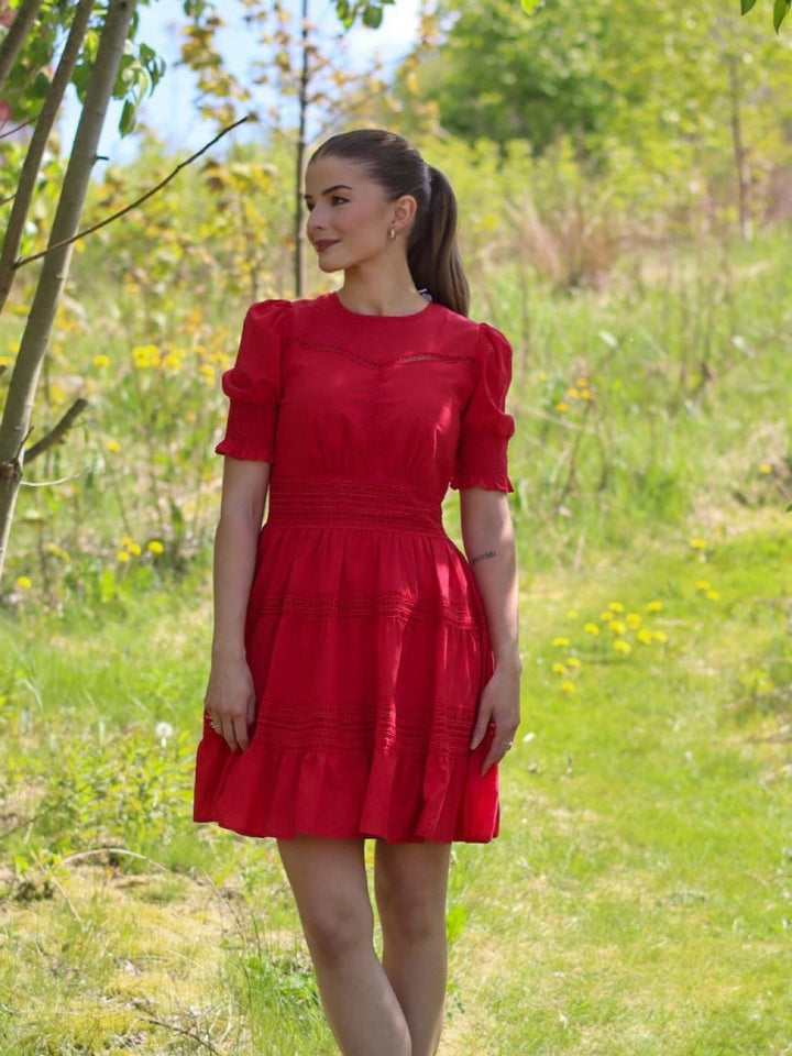 KJOLE ELOISE UNI RED
