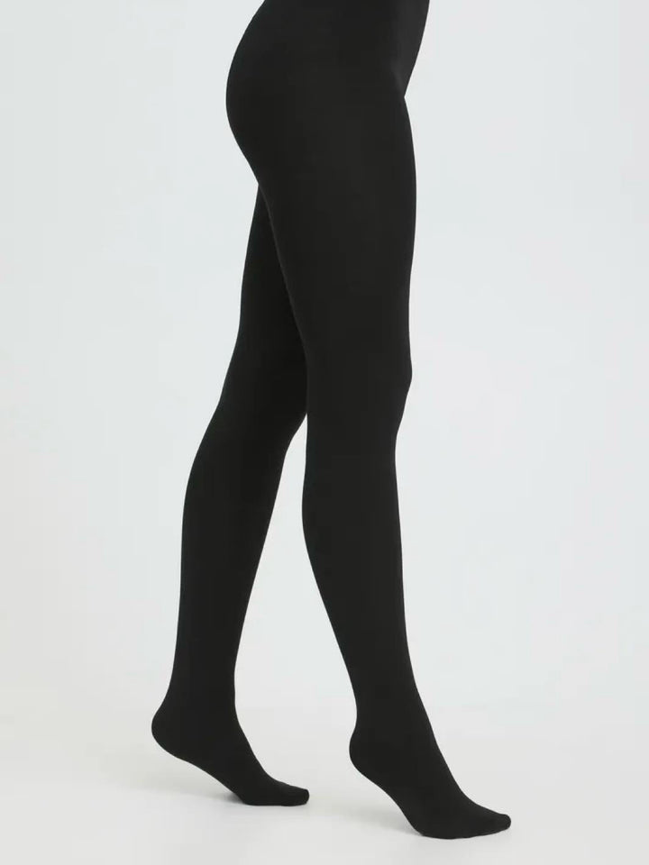 STRØMPEBUKSE ZERMO FLEECE BLACK