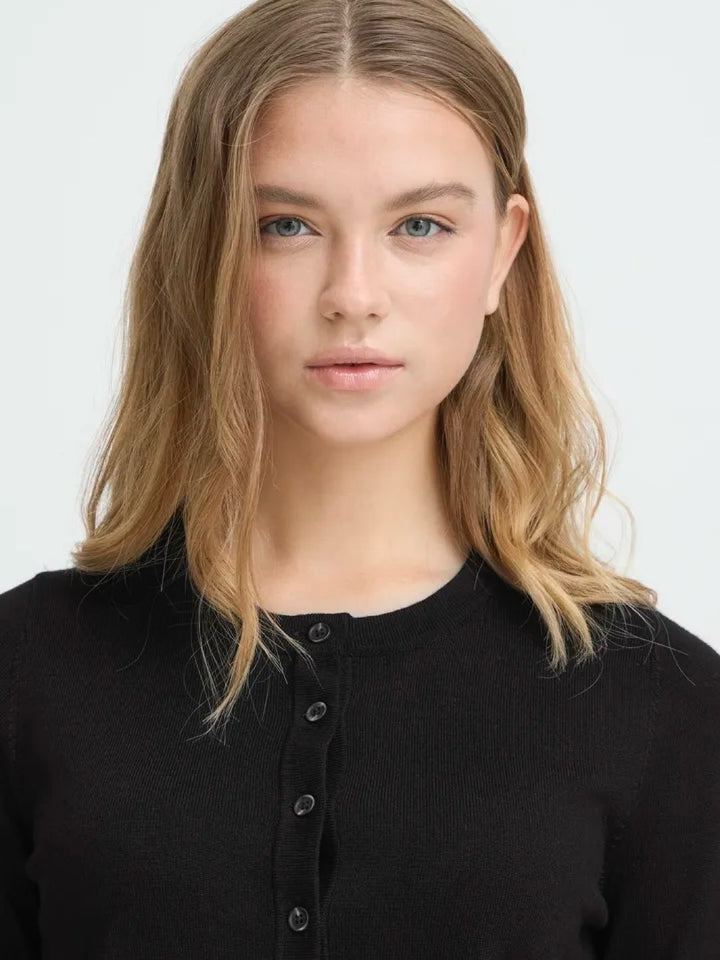 CARDIGAN IHLULS BLACK