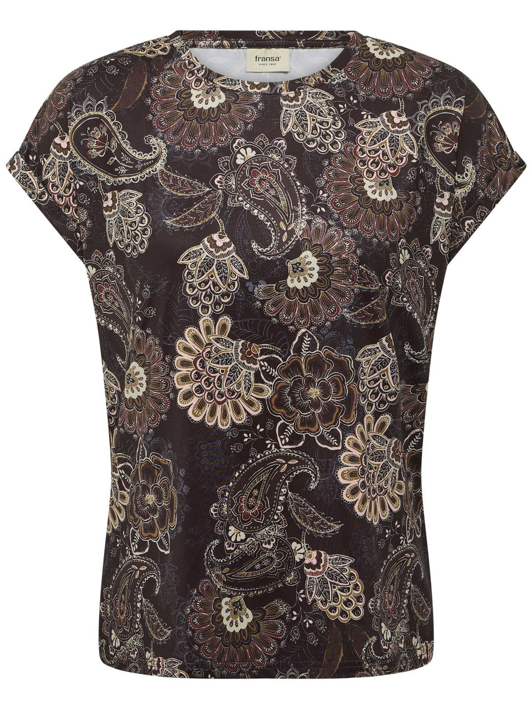 T-SKJORTE FRSEEN BLACK TOFFEE
