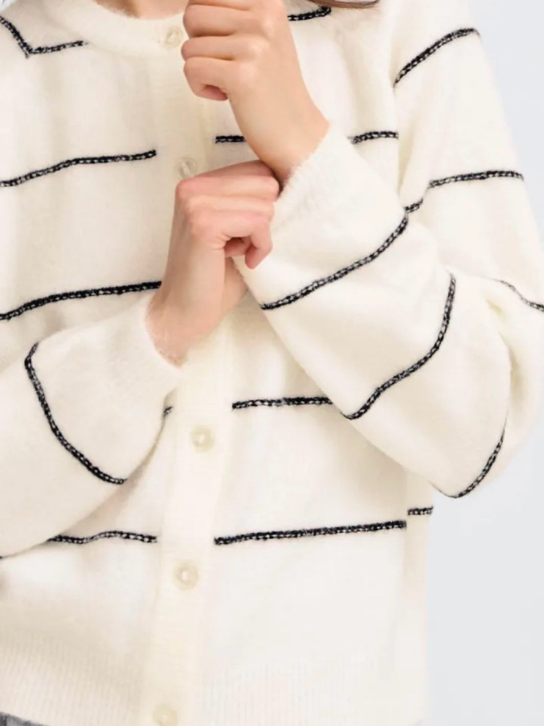 CARDIGAN FRKENDRA WHISPER WHITE
