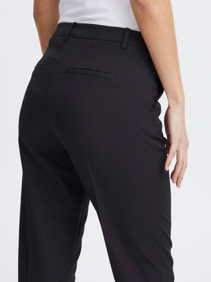 BUKSE IHLEXI BOOTCUT BLACK