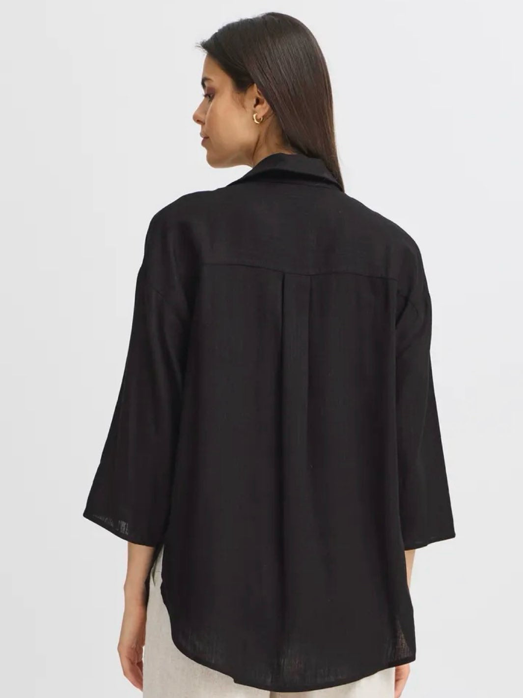 SKJORTE FRJUNA BLACK