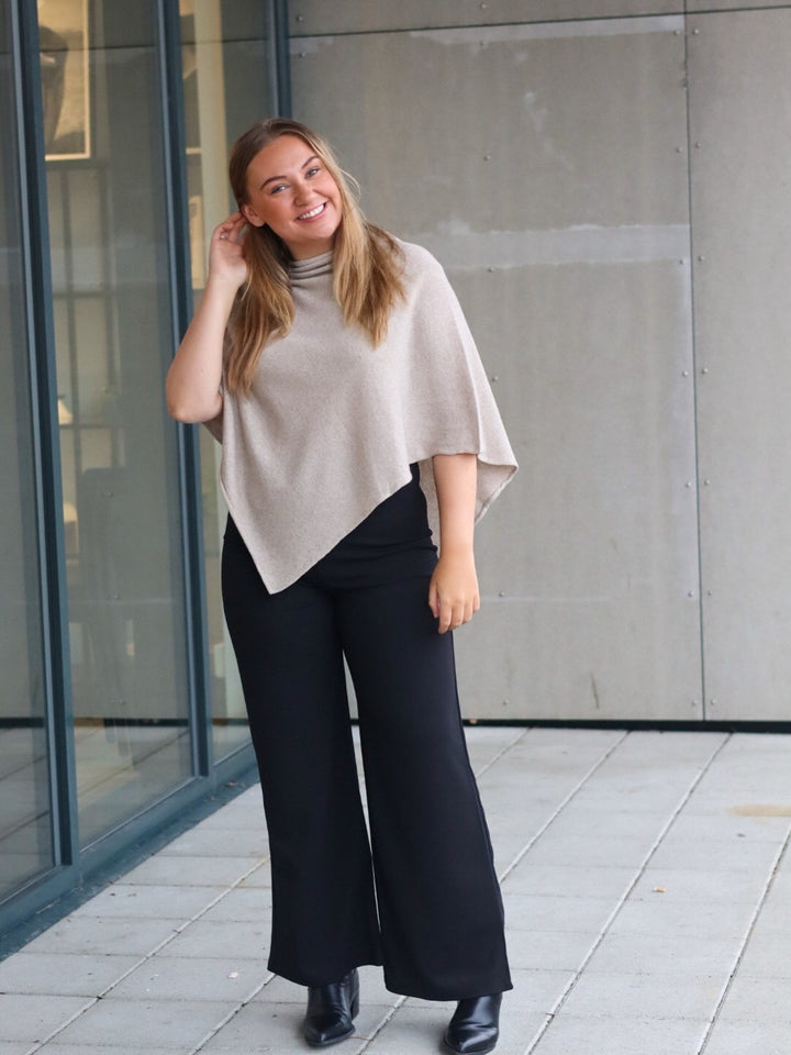 PONCHO ENSFARGET LYS NATUR