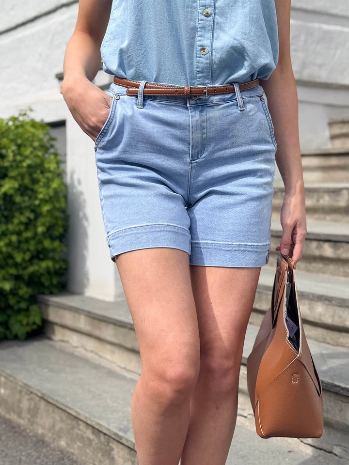 SHORTS MARGARETH 4014 LIGHT J. BLUE