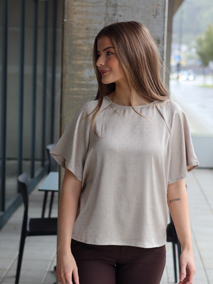 BLUSE DAMIK LIGHT SAND