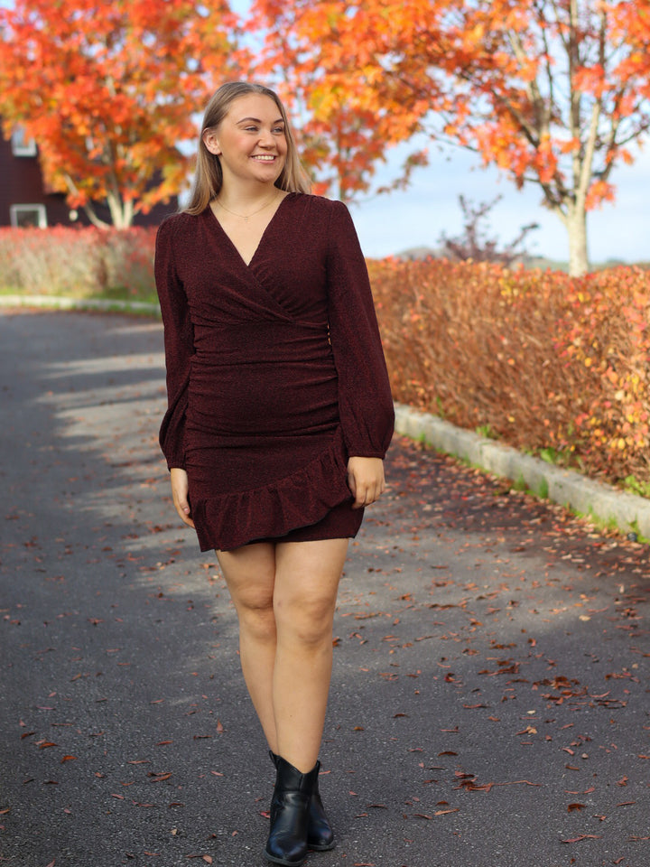 KJOLE ALYSSA SPARKLE BROWN