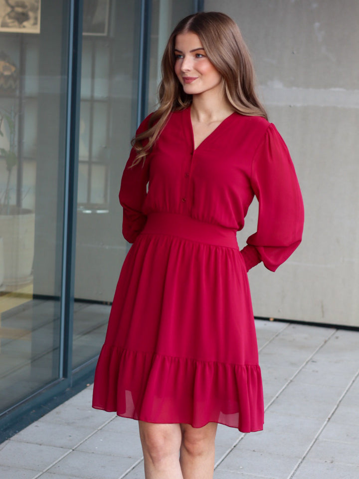 KJOLE EMELINA UNI BORDEAUX