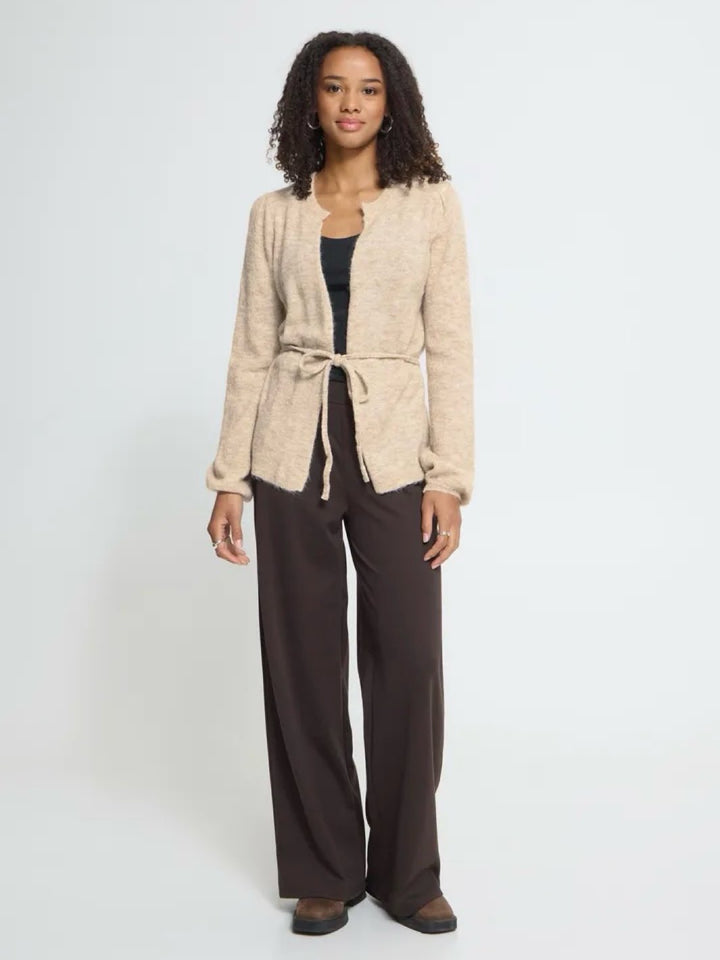 CARDIGAN IHARDENS OATMEAL MELANGE