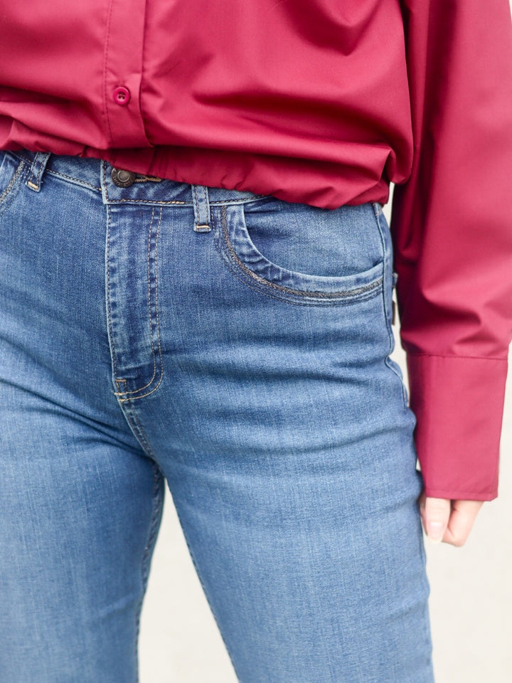 JEANS PZBESSIE BOOTCUT MEDIUM BLUE