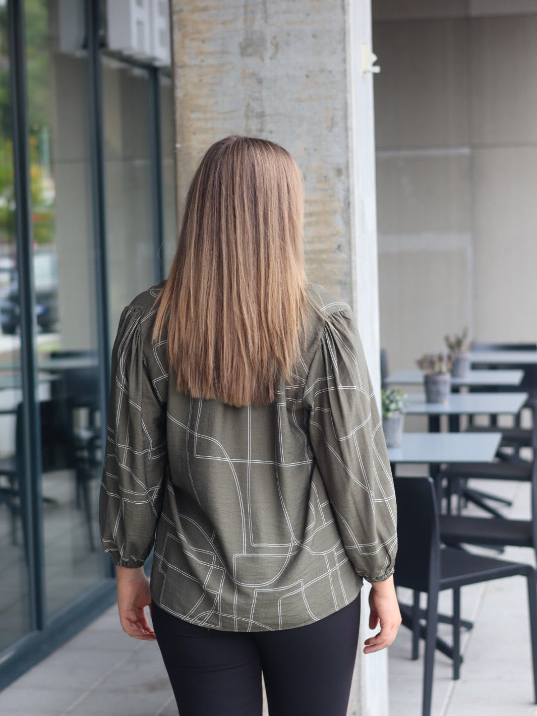 BLUSE FRDAPHNE DUSTY OLIVE