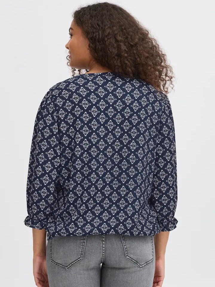 BLUSE FRENORA NAVY