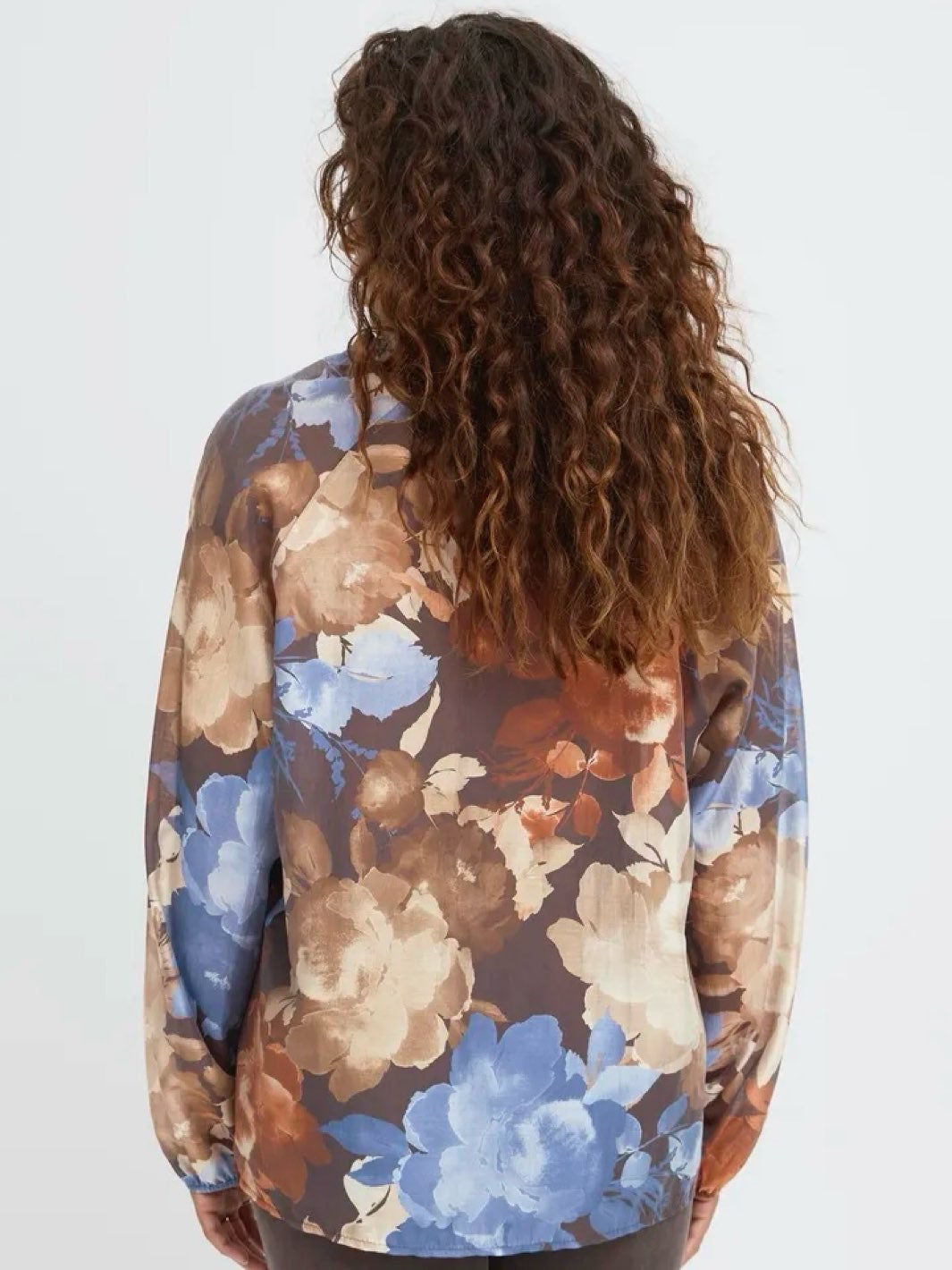 BLUSE SBLEYIA CHOCOLATE