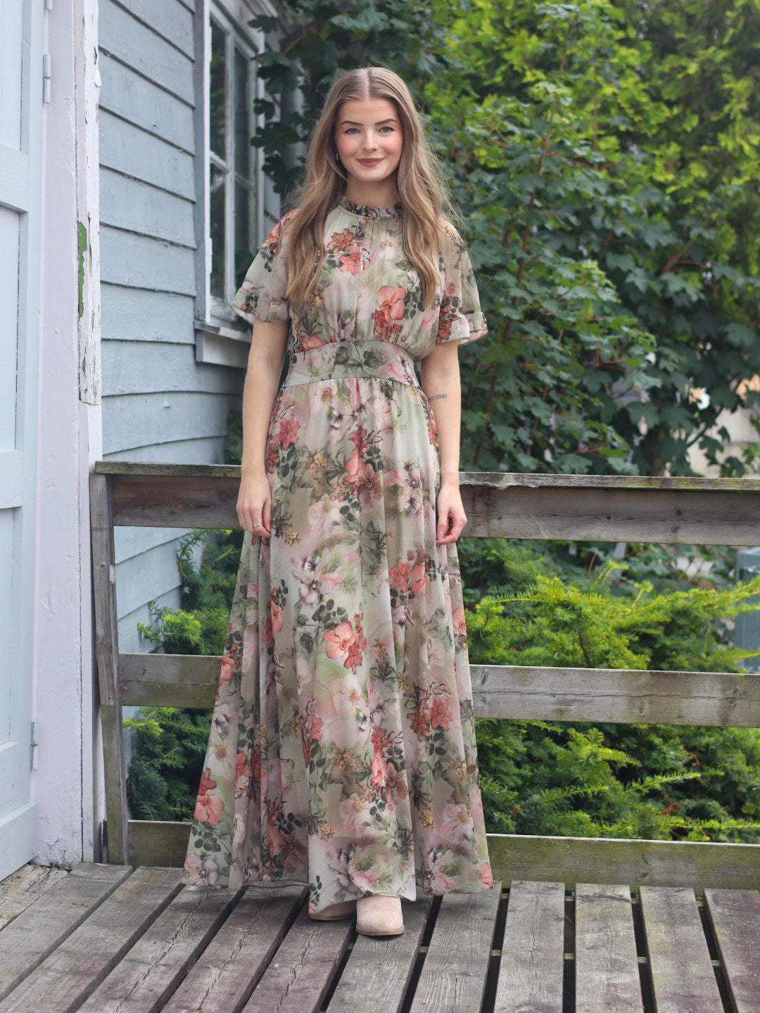 MAXIKJOLE LIANE ORCHID ARMY GREEN