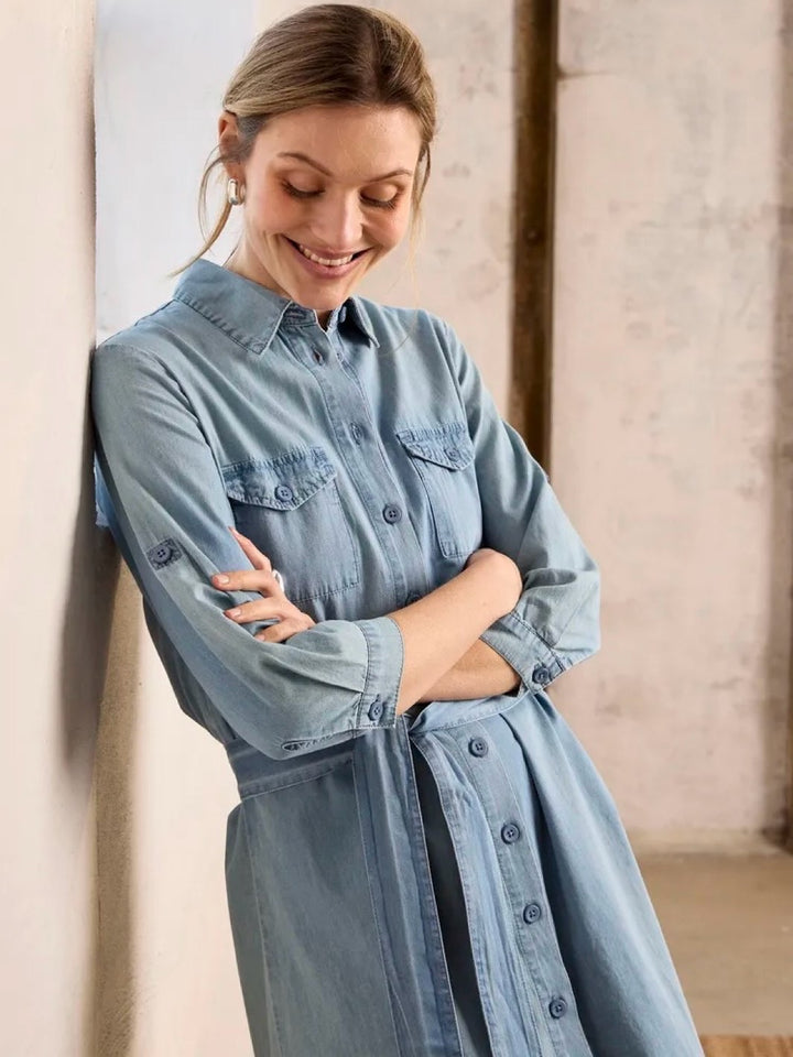 DONGERIKJOLE PZJILL LIGHT BLUE DENIM