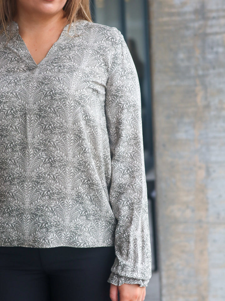 BLUSE FRFLOWY DUSTY OLIVE