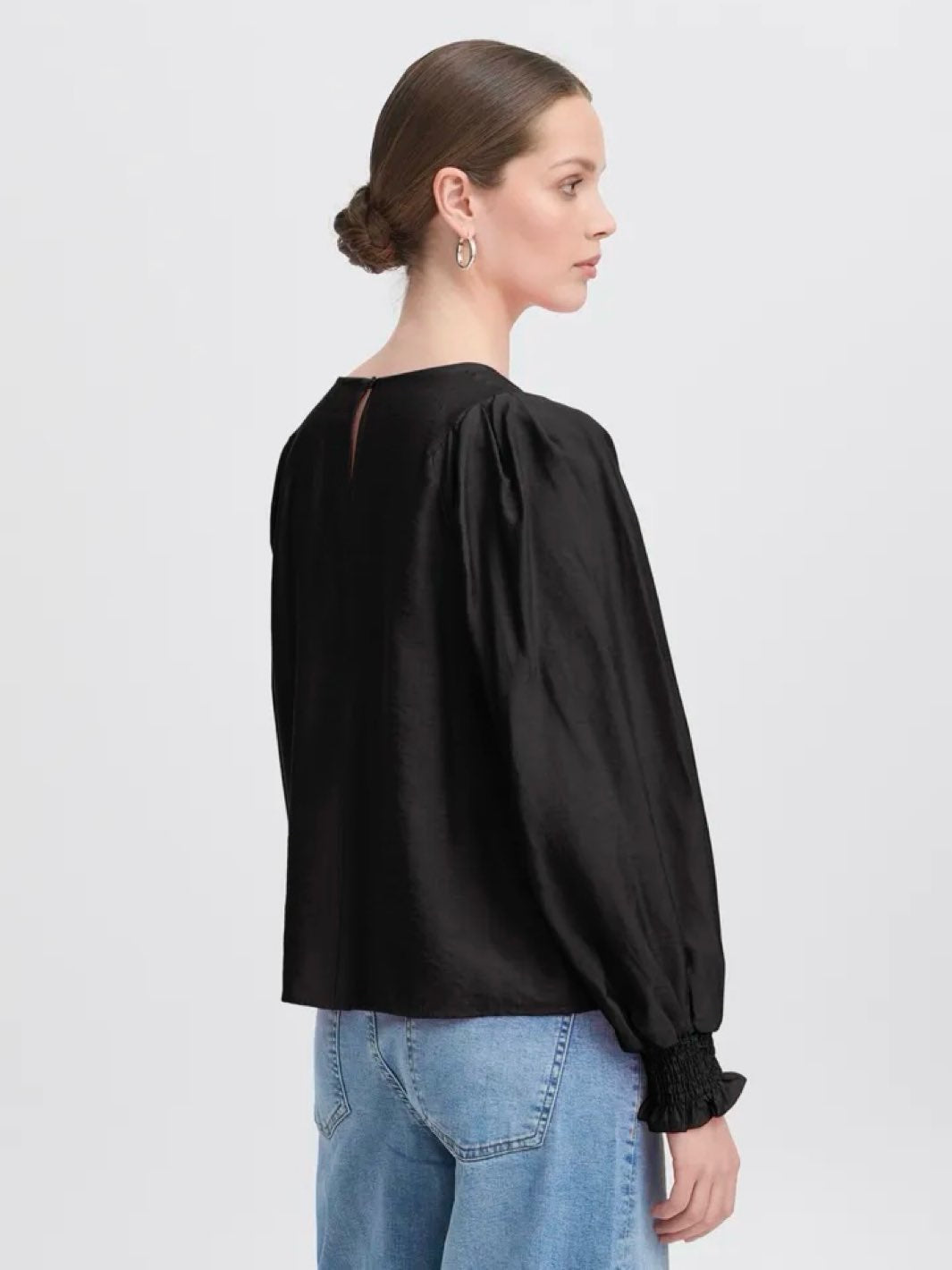 BLUSE IHWILMA BLACK