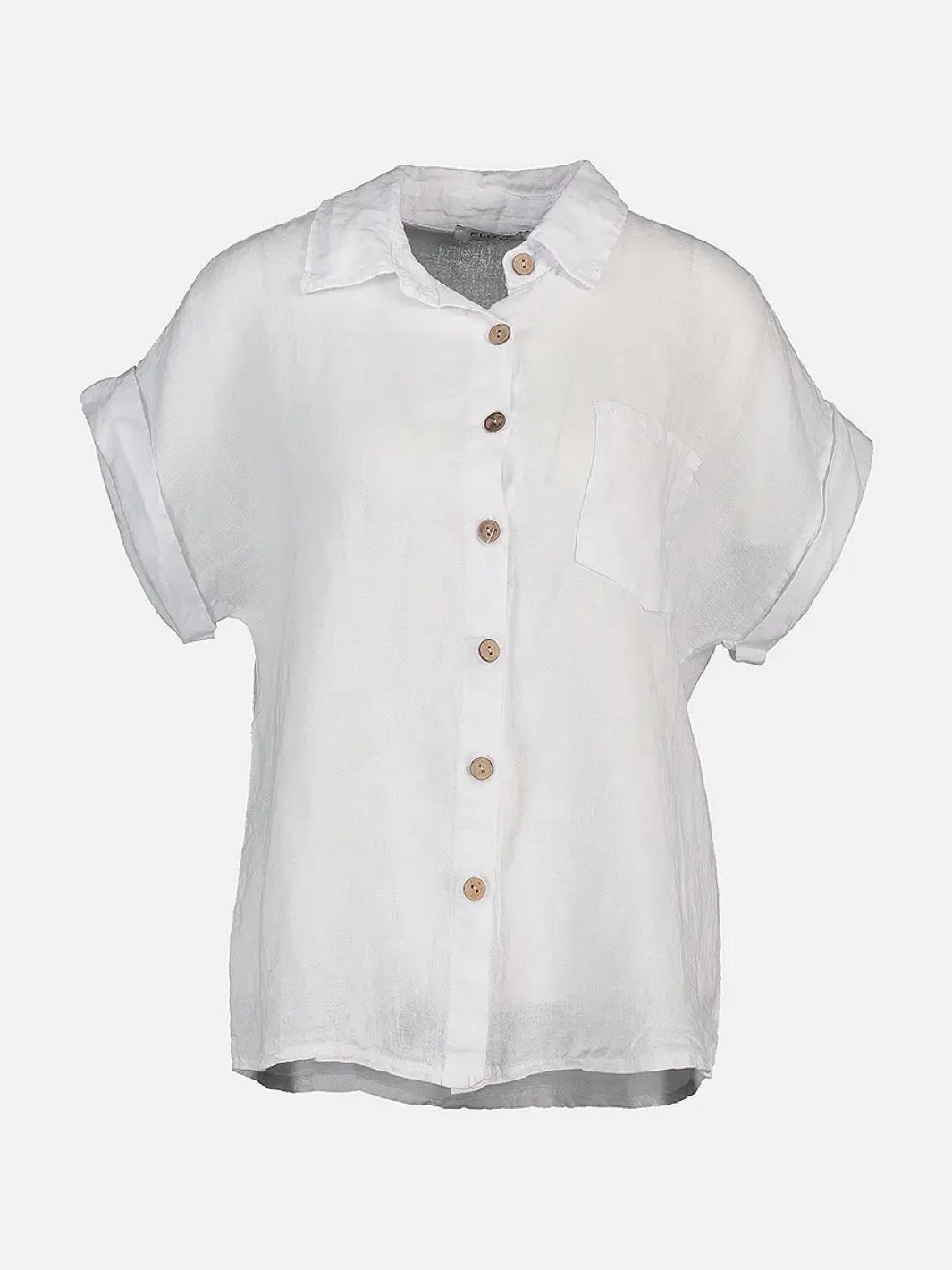 LIN SKJORTE LINNY OFFWHITE