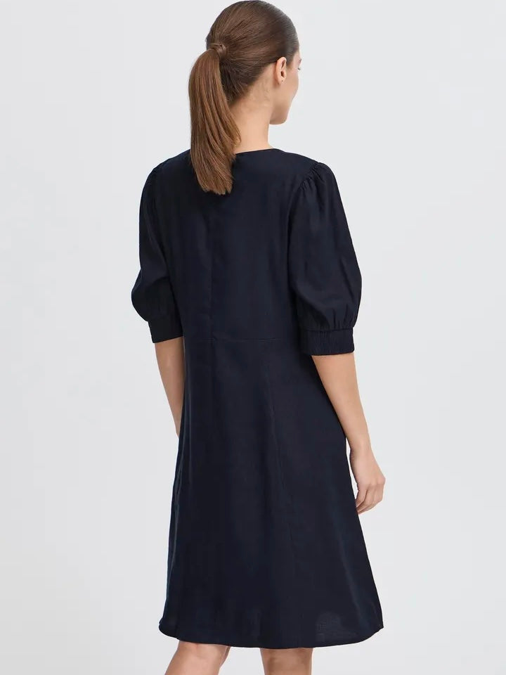 LIN KJOLE PZLUCA SS DARK SAPPHIRE