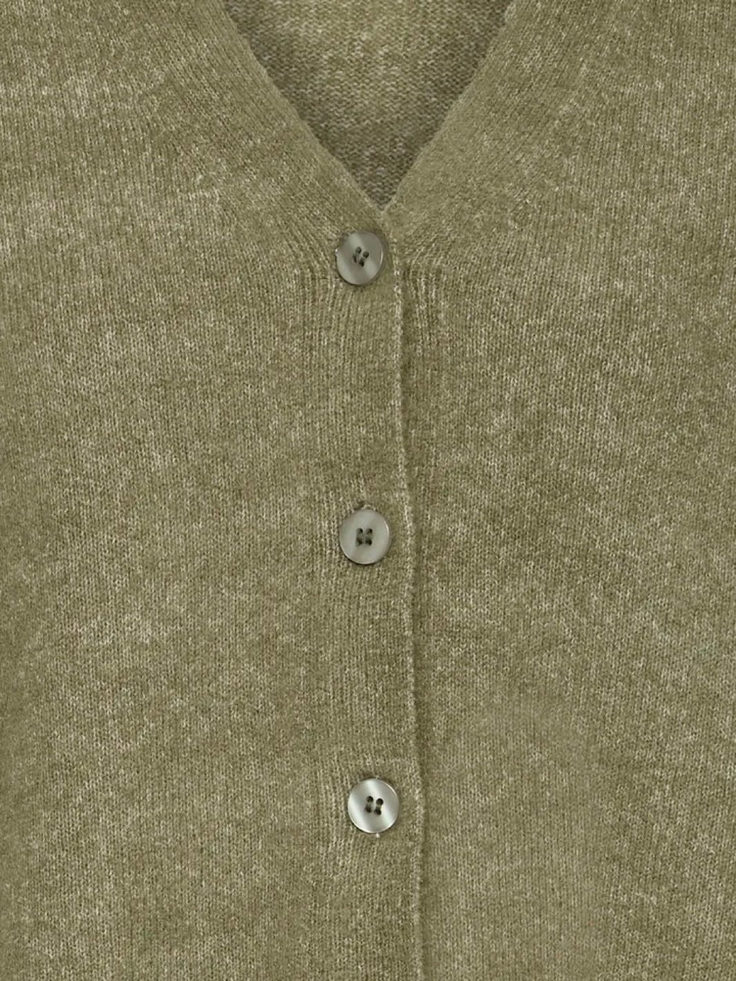 CARDIGAN FRELLIS OLIVE MELANGE