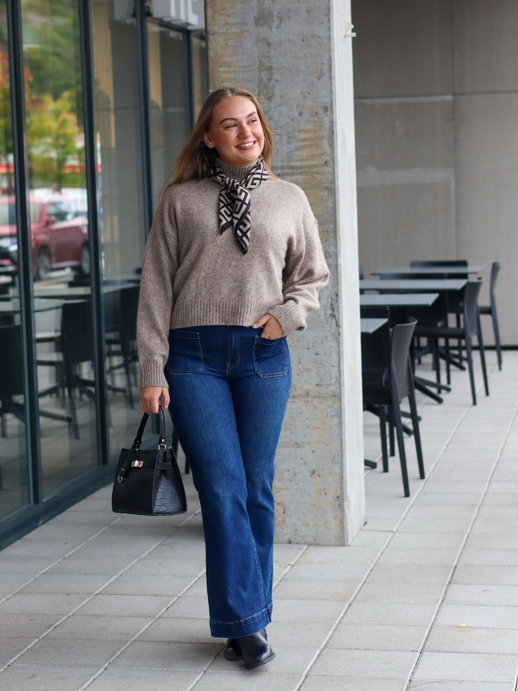 SKJERF FIRKANT MØNSTER