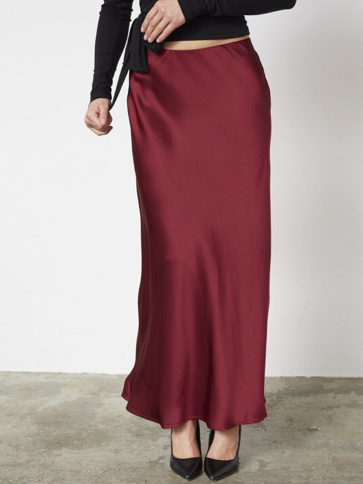 MIDISKJØRT GEWO BORDEUAX